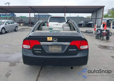 2010 Honda Civic Hybrid z USA, uszkodzony, nr VIN JHMFA3F26AS002535